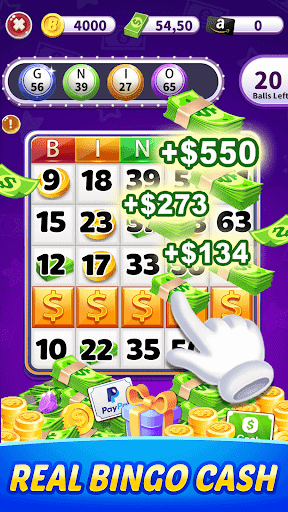 Bingo Cash Interface